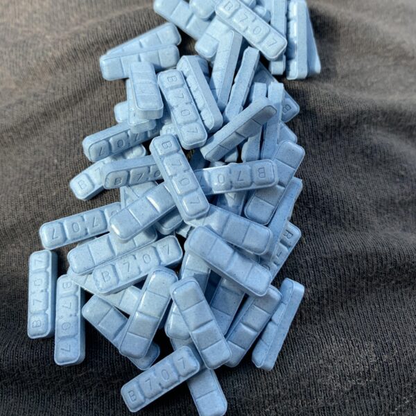 Blue xanax B707 2mg